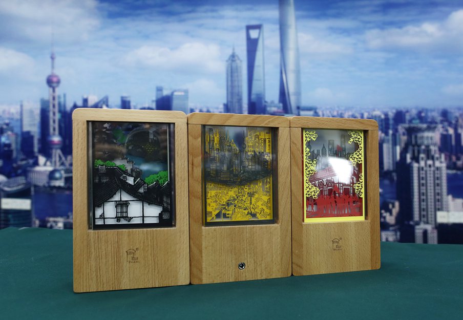 最具商業價值獎（一等獎）   守白藝術海派創意紙雕燈_副本.jpg